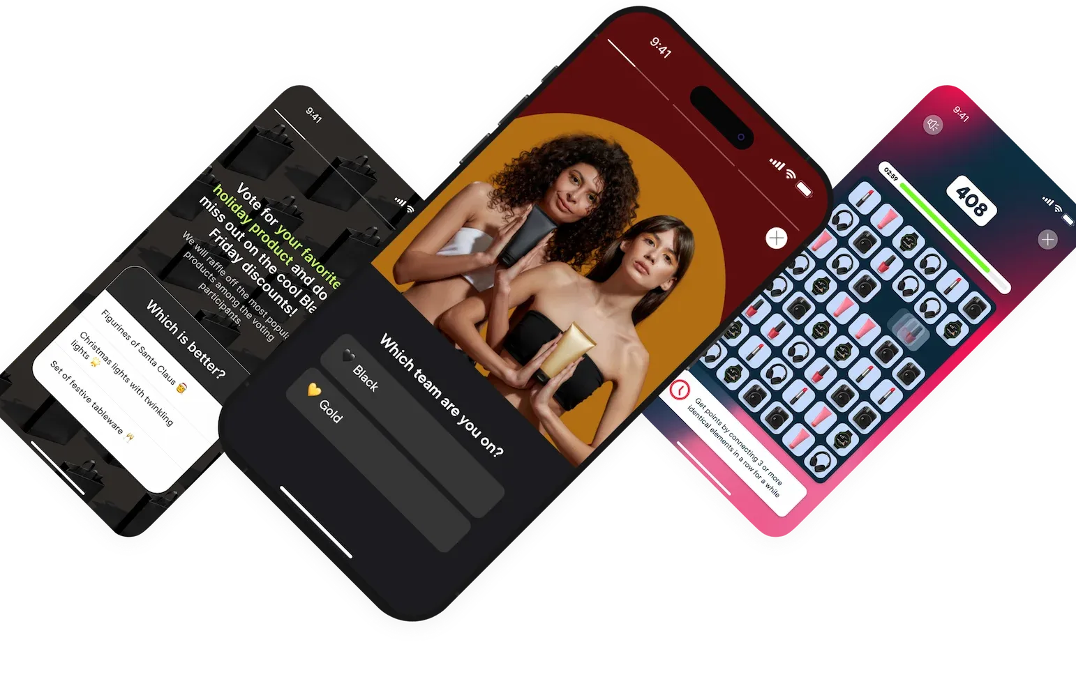 Offer interactive experience